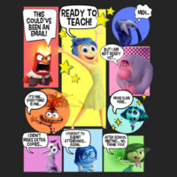 Teacher Emotions 99-287 - Adult Cooling Performance Short Sleeve Tee Design