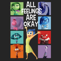 All Feelings Are Okay 99-289 - Adult Cooling Performance Long Sleeve Tee Design