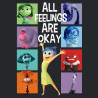 All Feelings Are Okay 99-289 - Heavy Blend Crewneck Sweatshirt Design