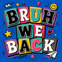 Bruh We Back 81-002 - Youth Cooling Performance Short Sleeve Tee Design