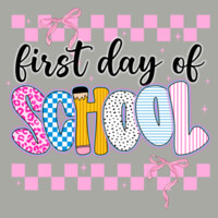 First Day of School Coquette 81-003 - Youth Heavy Cotton 100% Cotton T Shirt Design