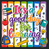 It's a Good Day for Learning 99-302 - Heavy Blend Crewneck Sweatshirt Design