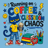 Coffee, Classroom, Chaos 99-305 - Adult Softstyle ® T Shirt Design