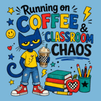 Coffee, Classroom, Chaos 99-305 - Adult Softstyle ® T Shirt Design