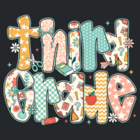 Third Grade Preppy Flowers 89-074 - Adult Softstyle ® T Shirt Design