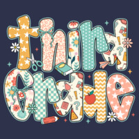 Third Grade Preppy Flowers 89-074 - Youth Heavy Cotton 100% Cotton T Shirt Design