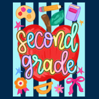 Second Grade Apple 89-078 - Adult Cooling Performance Short Sleeve Tee Design