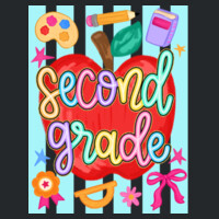 Second Grade Apple 89-078 - Heavy Blend Crewneck Sweatshirt Design