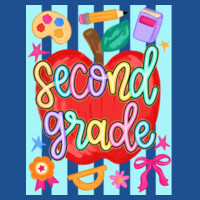 Second Grade Apple 89-078 - Youth Heavy Cotton 100% Cotton T Shirt Design