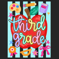 Third Grade Apple 89-079 - Youth Cooling Performance Short Sleeve Tee Design