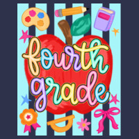 Fourth Grade Apple 89-080 - Youth Heavy Cotton 100% Cotton T Shirt Design