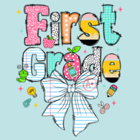 First Grade Paper Bow 89-081 - Adult Cooling Performance Long Sleeve Tee Design