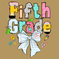 Fifth Grade Paper Bow 89-085 - Adult Cooling Performance Short Sleeve Tee Design
