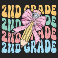 Second Grade Pencil Coquette 89-135 - Adult Cooling Performance Long Sleeve Tee Design