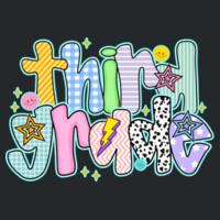 Third Grade Colorful 89-088 - Heavy Blend Crewneck Sweatshirt Design