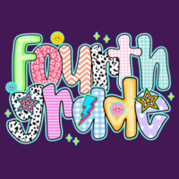 Fourth Grade Colorful 89-089 - Youth Cooling Performance Short Sleeve Tee Design