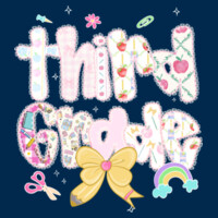 Third Grade Pastels 89-093 - Adult Cooling Performance Long Sleeve Tee Design