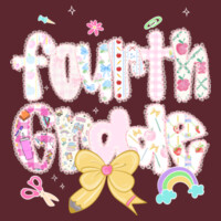 Fourth Grade Pastels 89-094 - Youth Heavy Cotton 100% Cotton T Shirt Design