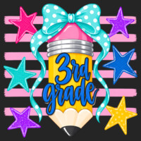 Third Grade Pencil Coquette 89-098 - Adult Cooling Performance Long Sleeve Tee Design