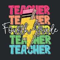 Fourth Grade Teacher 89-123 - Heavy Blend Crewneck Sweatshirt Design