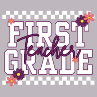 First Grade Purple Checkered 89-126 Design