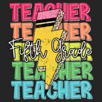Fifth Grade Teacher 89-127 - Adult Cooling Performance Long Sleeve Tee Design