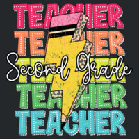 Second Grade Teacher 89-128 - Heavy Blend Crewneck Sweatshirt Design
