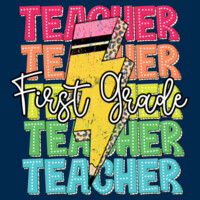 First Grade Teacher 89-129 - Adult Cooling Performance Long Sleeve Tee Design