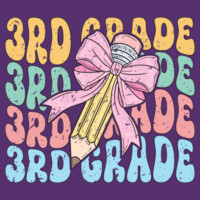 Third Grade Coquette Pencil 89-136 - Youth Heavy Cotton 100% Cotton T Shirt Design