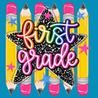 First Grade Pencils 89-246 - Heavy Blend Crewneck Sweatshirt Design