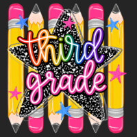 Third Grade Pencils 89-248 - Adult Cooling Performance Long Sleeve Tee Design