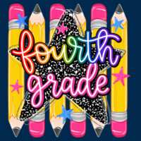 Fourth Grade Pencils 89-249 - Adult Cooling Performance Long Sleeve Tee Design