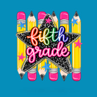 -Fifth Grade Pencils  - Heavy Blend Crewneck Sweatshirt Design