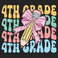 Fourth Grade Pencil Coquette 89-137 - Youth Cooling Performance Short Sleeve Tee Design