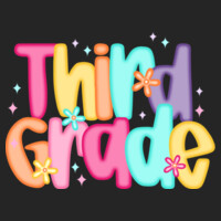 Third Grade Colorful Letters 89-141 - Youth Cooling Performance Short Sleeve Tee Design