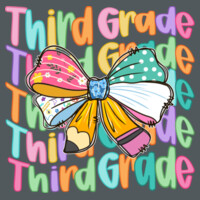 Third Grade Coquette Bow 89-145 - Heavy Blend Crewneck Sweatshirt Design