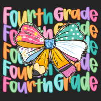 Fourth Grade Coquette Bow 89-146 - Adult Cooling Performance Short Sleeve Tee Design