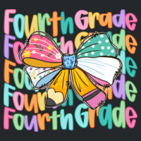 Fourth Grade Coquette Bow 89-146 - Adult Softstyle ® T Shirt Design