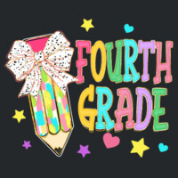 Fourth Grade Preppy Pencil 89-154 - Heavy Blend Crewneck Sweatshirt Design