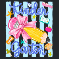 Kindergarten Pencil Coquette 96-140 - Heavy Blend Crewneck Sweatshirt Design