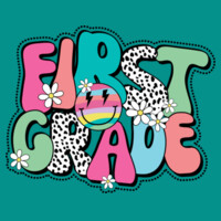 First Grade Bubble 89-155 - Adult Softstyle ® T Shirt Design