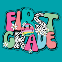 First Grade Bubble 89-155 - Youth Heavy Cotton 100% Cotton T Shirt Design