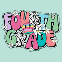Fourth Grade Bubble 89-158 - Adult Cooling Performance Long Sleeve Tee Design