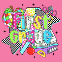 First Grade Retro 89-159 - Adult Softstyle ® T Shirt Design