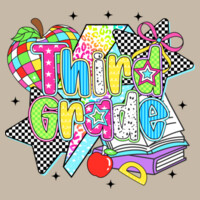 Third Grade Retro 89-161 - Youth Heavy Cotton 100% Cotton T Shirt Design