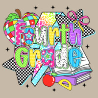 Fourth Grade Retro 89-162 - Adult Softstyle ® T Shirt Design