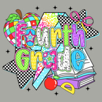 Fourth Grade Retro 89-162 - Heavy Blend Crewneck Sweatshirt Design