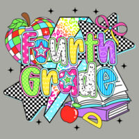 Fourth Grade Retro 89-162 - Youth Heavy Cotton 100% Cotton T Shirt Design