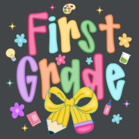 First Grade Bow 89-169 - Youth Cooling Performance Short Sleeve Tee Design