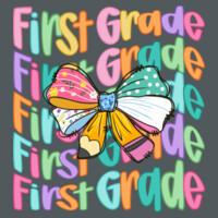 First Grade Coquette Bow 89-170 - Youth Heavy Cotton 100% Cotton T Shirt Design